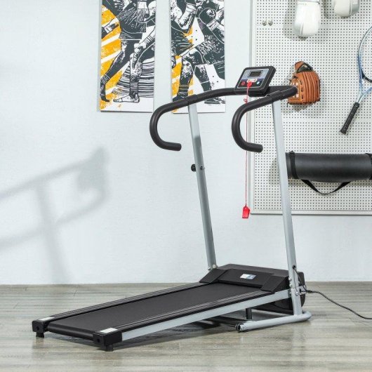 Cinta de Correr Eléctrica Plegable Welltin 500W 10 km/h Pantalla LCD
