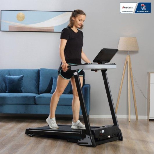 Cinta de Correr Plegable Eléctrica Welltin 12 km/h 500W LCD 12 Programas
