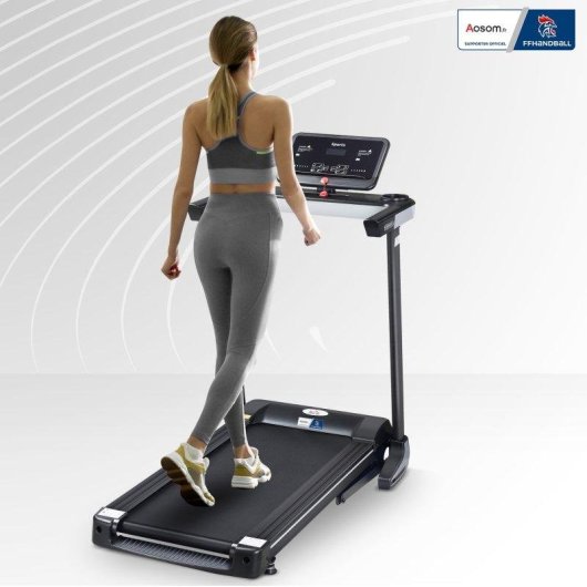 Cinta de Correr Plegable Eléctrica Welltin 12 km/h 500W LCD 12 Programas