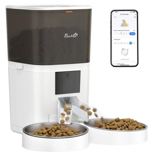 Dispenser Automatico Cibo Gatti Welltin D08-084V90WT WiFi 6L