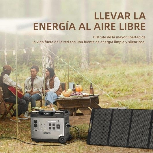 Estación de energía Oukitel P5000Epro 5120Wh 13 puertos LiFePO4 Carga rápida UPS
