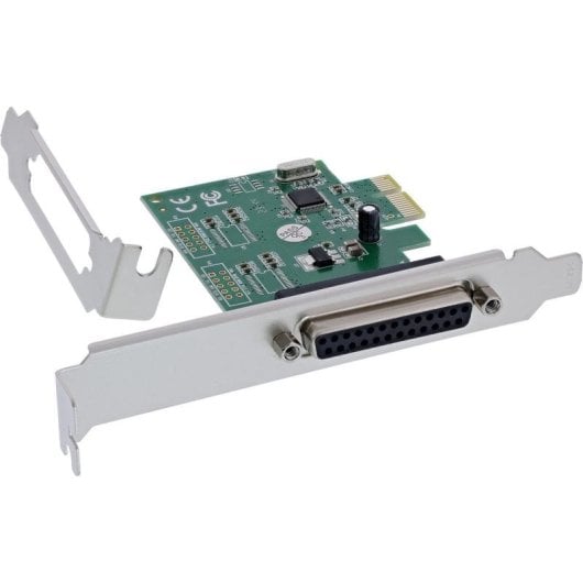 Scheda PCIe InLine 76625E Parallela DB25 Profilo Basso Bidirezionale