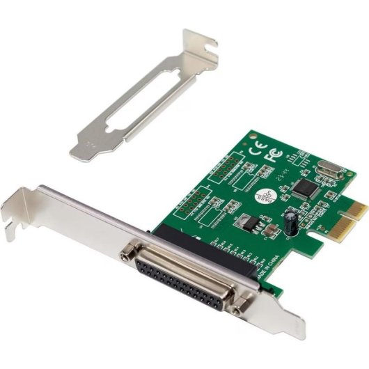 Scheda PCIe InLine 76625E Parallela DB25 Profilo Basso Bidirezionale