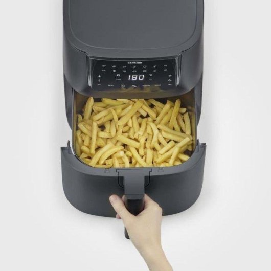 Friggitrice ad Aria Severin FR2462 7L 1700W con 11 Programmi e Controllo Touch