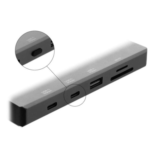 Tapón antipolvo Delock USB Type-C silicona negro pack 10 unidades