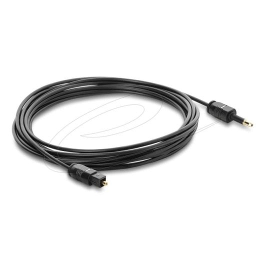 Cable audio Delock Toslink Mini-TOSLINK 3 m Noir