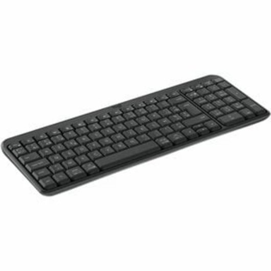 Teclado Logitech K250 sem fios RF e Bluetooth US International Grafite