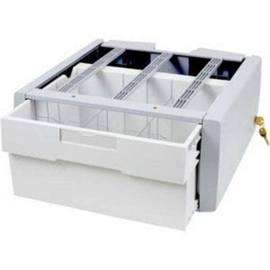 Cajón de almacenamiento Ergotron 97-992 gris/blanco para carritos informáticos 1 kg