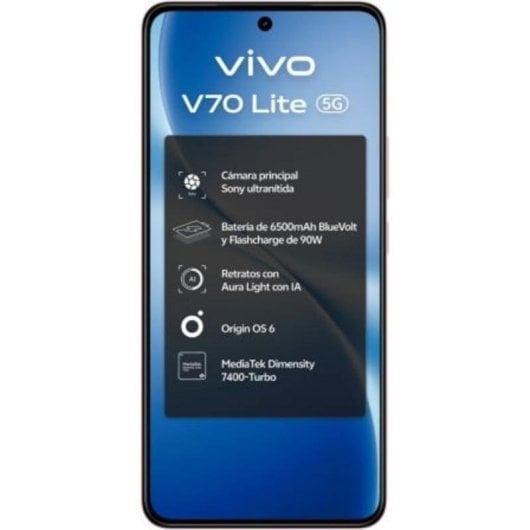 Vivo V70 Lite 5G 6GB 256GB 6.77" Azul