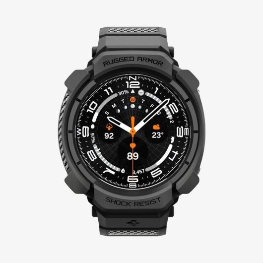 Correa Spigen Rugged Armor Pro para Samsung Galaxy Watch Ultra 2 (47mm) TPU Negro