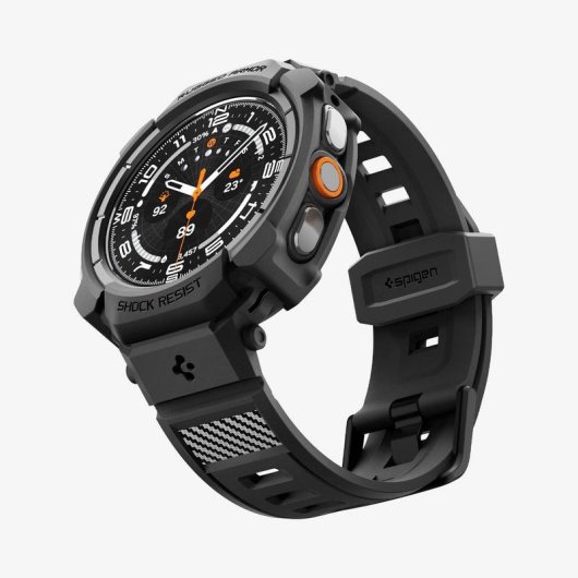 Correa Spigen Rugged Armor Pro para Samsung Galaxy Watch Ultra 2 (47mm) TPU Negro