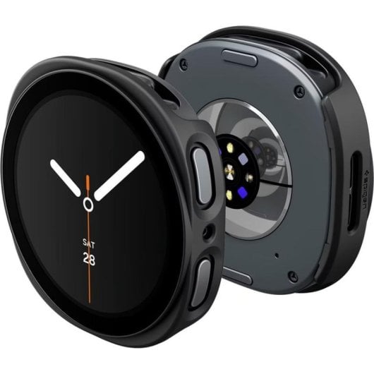 Huelle Spigen Thin Fit 360 Galaxy Watch 9 (44mm) Schwarz