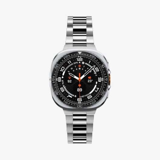 Protecteur Spigen Bezel Tune Pro Galaxy Watch Ultra 2 acier et PC noir