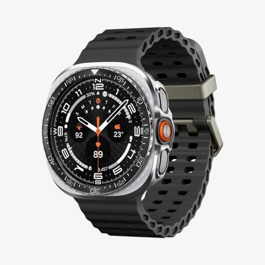 Protecteur Spigen Bezel Tune Pro Galaxy Watch Ultra 2 acier et PC noir