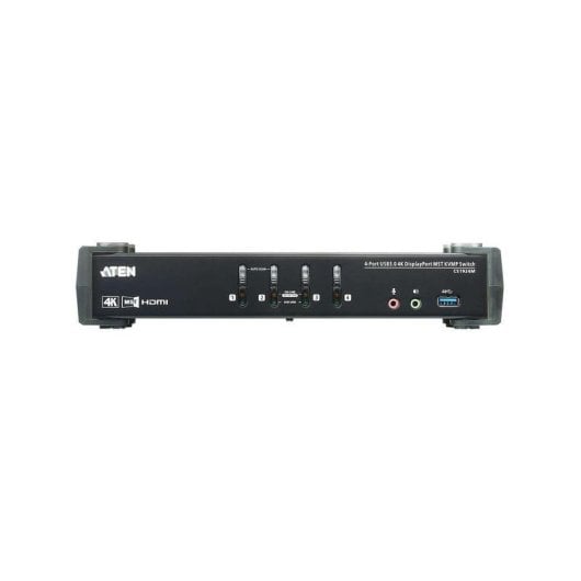 KVM Switch ATEN CS1924M MST DisplayPort 4K USB 3.0 4 Ports