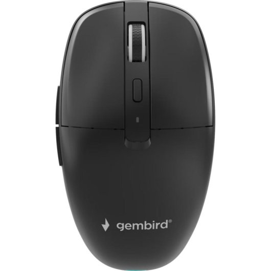 Rato Gembird MUSW2-6B-01 RF Bluetooth 1600 DPI Preto 6 Botões