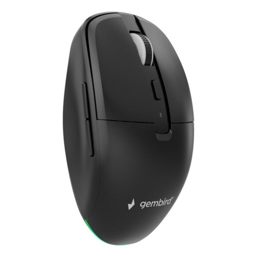Rato Gembird MUSW2-6B-01 RF Bluetooth 1600 DPI Preto 6 Botões