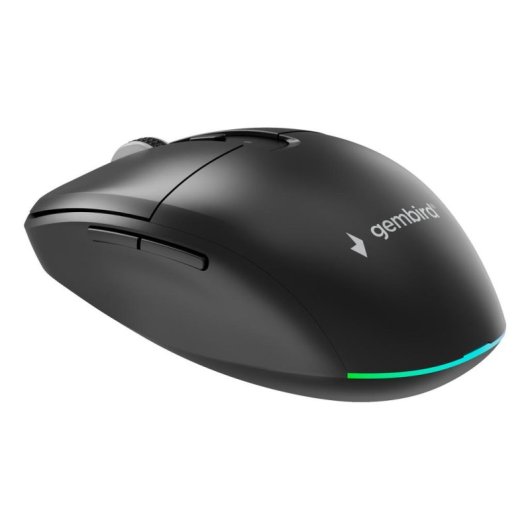 Rato Gembird MUSW2-6B-01 RF Bluetooth 1600 DPI Preto 6 Botões