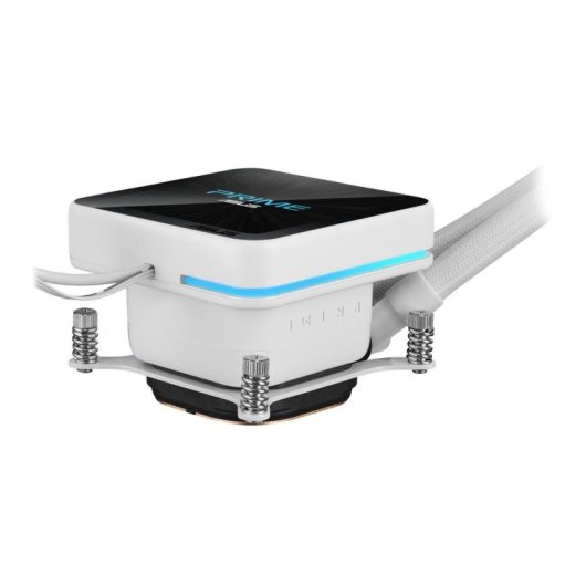 Refroidissement liquide ASUS PRIME SLC II 360 ARGB écran LCD 360 mm ARGB 3 ventilateurs blanc