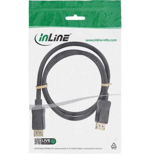 Cable DisplayPort InLine 15811P 8K 240 Hz 1,5 m