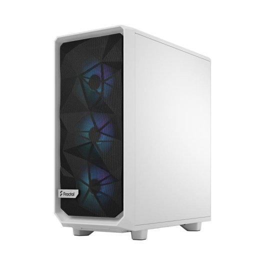 Case PC Fractal Meshify 2 Compact RGB Bianco ATX