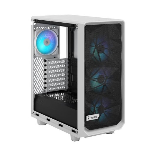 Case PC Fractal Meshify 2 Compact RGB Bianco ATX