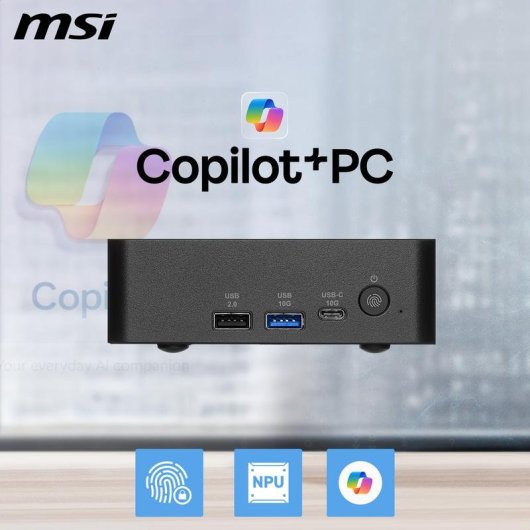 Barebone MSI Cubi NUC AI+ 3MG-003BEU Intel Core Ultra 9 386H Wi-Fi 7 Thunderbolt 4