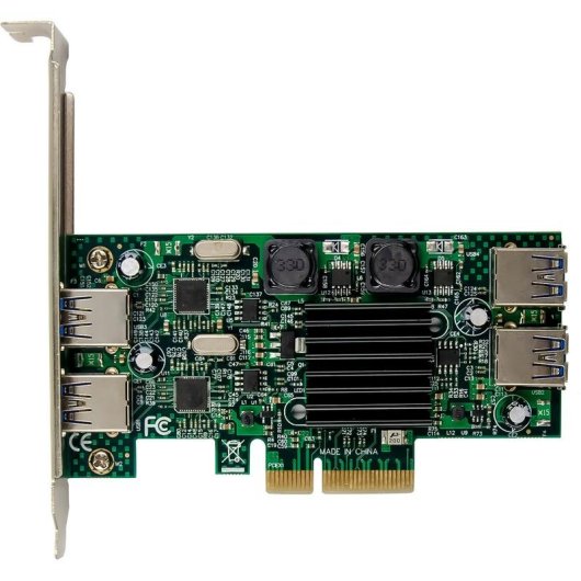 Scheda Interfaccia InLine 76619M PCIe x4 USB 3.2 Gen 1 Low Profile