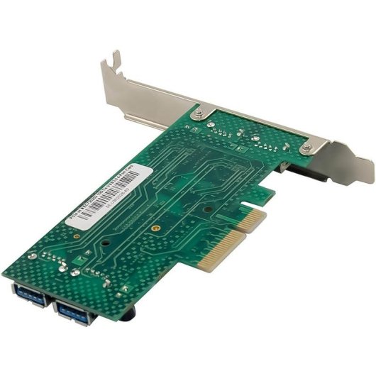 Scheda Interfaccia InLine 76619M PCIe x4 USB 3.2 Gen 1 Low Profile
