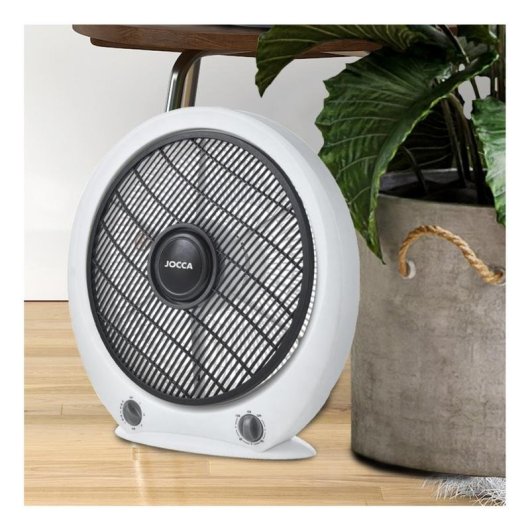 Ventilador de Sobremesa y Suelo Jocca 2165 45W 3 Velocidades Temporizador Difusor Giratorio 30cm