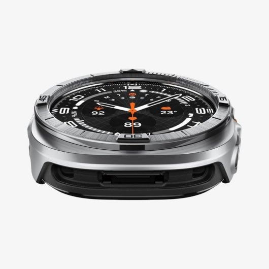 Coque Spigen Bezel Tune Pro Galaxy Watch Ultra 2 47mm Argent