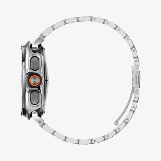 Coque Spigen Bezel Tune Pro Galaxy Watch Ultra 2 47mm Argent