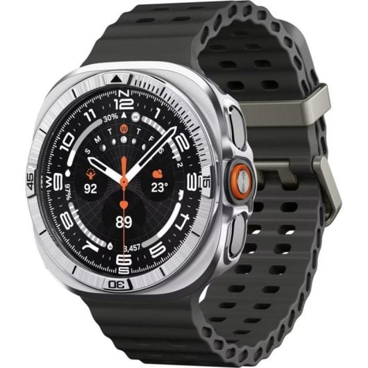 Coque Spigen Bezel Tune Pro Galaxy Watch Ultra 2 47mm Argent