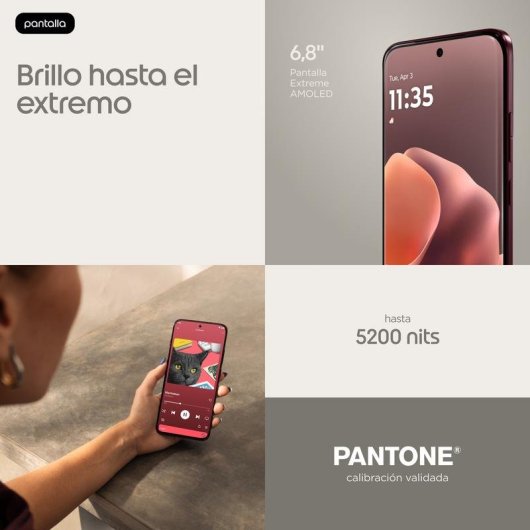 Motorola Edge 70 Pro 5G 12GB 512GB 6.78" Bordeaux