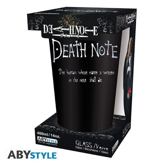 Verre ABYstyle Death Note Ryuk Matte Noir 400 ml