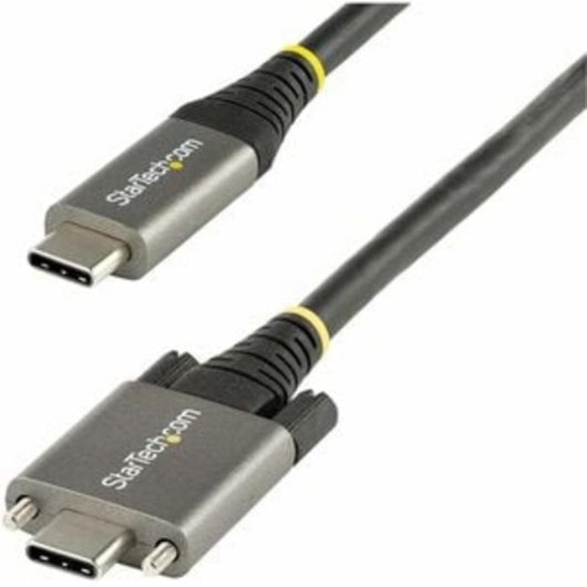 Kabel USB-C StarTech 3.2 Gen 2 Schraubverschluss Seitenlaender 1 m