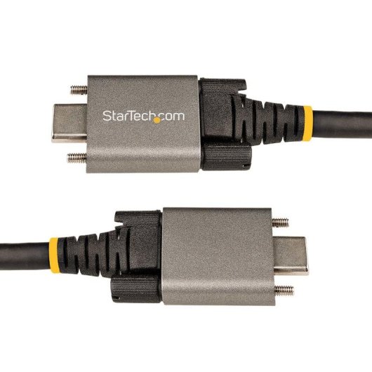 Kabel USB-C StarTech 3.2 Gen 2 Schraubverschluss Seitenlaender 1 m