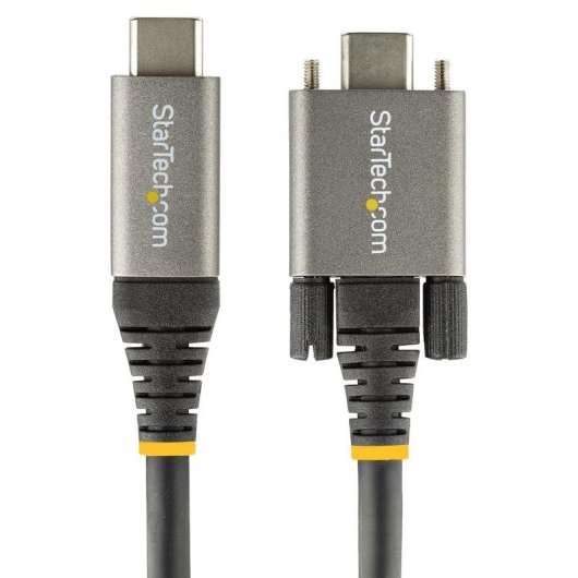 Kabel USB-C StarTech 3.2 Gen 2 Schraubverschluss Seitenlaender 1 m