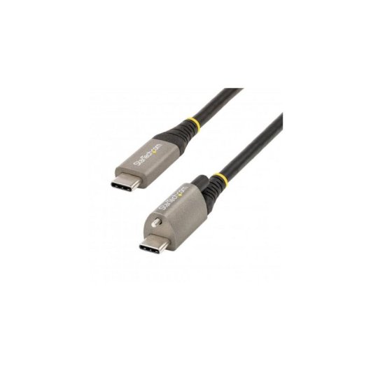 Cable USB-C StarTech.com USB31CCTLKV1M 1m 10Gbps 100W PD Tornillo Superior