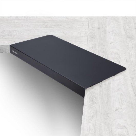 Plateau d extension en L StarTech.com Acier Noir 635x332 mm