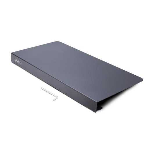 Plateau d extension en L StarTech.com Acier Noir 635x332 mm