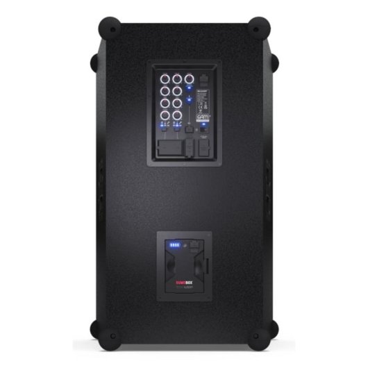 Altoparlanti Sharp per feste Bluetooth 5.0 200W con batteria e LED