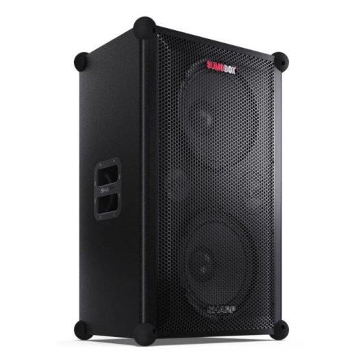 Altoparlanti Sharp per feste Bluetooth 5.0 200W con batteria e LED
