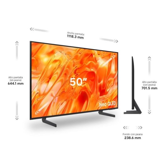 TV Samsung Neo QLED TQ50QN70HAUXXC 50" 4K UltraHD 60Hz Smart TV Tizen HDR10