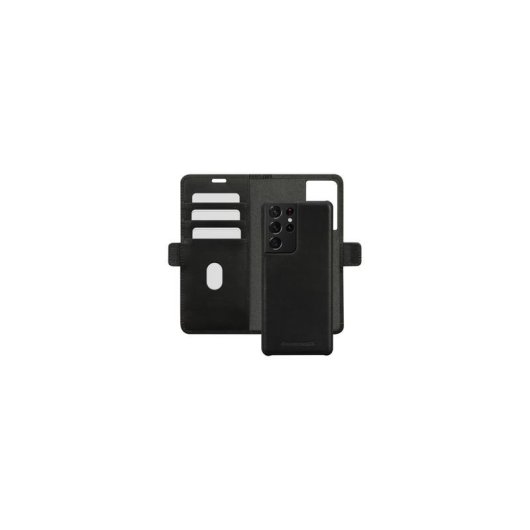 Funda para móvil dbramante1928 Lynge cuir noir magnétique pour Galaxy S21 Ultra
