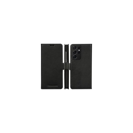 Funda para móvil dbramante1928 Lynge cuir noir magnétique pour Galaxy S21 Ultra