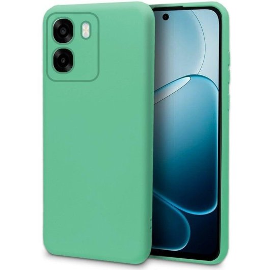 Funda COOL flexible vert menthe pour OPPO A6x, A6x 5G, A6k