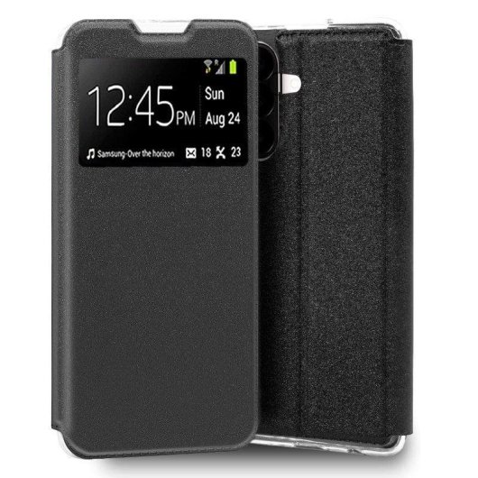 Funda COOL Flip Cover Polipelle Nera per Samsung Galaxy A27 5G