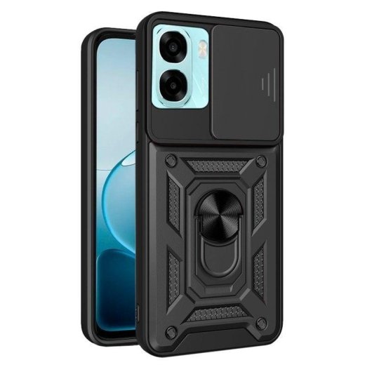 Funda COOL para OPPO A6x / A6x 5G / A6k Hard Ring Negro