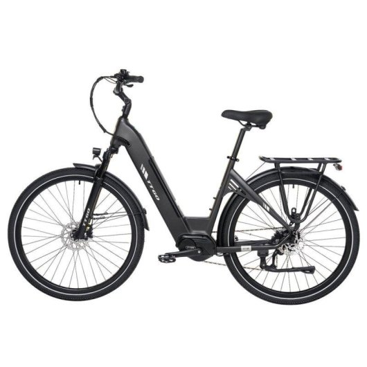 Bicicleta eléctrica TTGO C7 SE motor central BAFANG, batería 36V 18Ah, Shimano 9V
